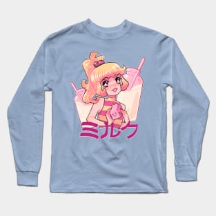 Milk (pink) Long Sleeve T-Shirt